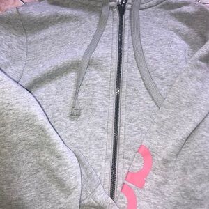 Adidas Gray and Pink Jacket